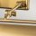 Bilderleuchte Metall verstellbar in Messing Antik 70 cm 4x E14