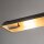 Bilderleuchte Schwarz Messing 44,5 cm Metall verstellbar