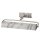 Bilderleuchte Metall verstellbar B: 44,5 cm Marmor Optik