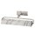 Bilderleuchte Metall verstellbar B: 44,5 cm Marmor Optik