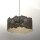 Moderne Pendelleuchte in Gold B:49,5 cm E27 dekorativ