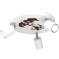Kinderzimmerlampe Wei&szlig; &Oslash; 30 cm schwenkbar...
