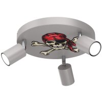 Kinderzimmerleuchte Metall &Oslash; 30 cm schwenkbar 3x...