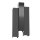 Wandlampe Metall Schwarz H:72 cm GU10 indirektes Licht