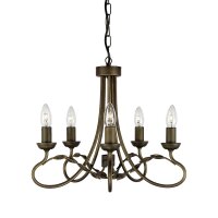 Kronleuchter GOTICA 6 Gold kürzbar Esstisch Lampe