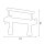 Industrie Deckenlampe Metall Holz L:45 cm E27 wohnlich