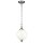Deckenleuchte LORIN in Nickel &Oslash;22cm k&uuml;rzbar Lampe