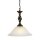 Pendellampe ANOUK &Oslash;34cm Antik Gold k&uuml;rzbar Lampe