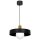 Pendelleuchte blendarm Glas Holz Metall &Oslash;40 cm Modern