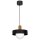 Pendelleuchte blendarm Glas Holz Metall &Oslash;29 cm Modern