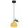 Kinderzimmerleuchte Apfel &Oslash; 17 cm Gelb E27 Metall