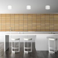 LED Deckenspot Weiß Metall Ø5,8 cm 4000 K...