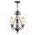 Kronleuchter ANABELL 8 in Bronze k&uuml;rzbar Lampe
