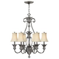 Kronleuchter ANABELL 8 in Nickel &Oslash;71cm Lampe