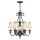 Kronleuchter ANABELL 8 in Bronze Creme &Oslash;71cm Lampe