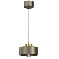 Stilvolle Hängelampe Metall in Gold Ø20,5 cm...