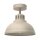 Loft Deckenlampe Metall Beige H:23 cm E27 dekorativ