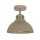 Loft Deckenlampe Metall Beige H:23 cm E27 dekorativ