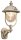 Au&szlig;enlampe Wand Aluminium E27 IP43 55 cm hoch Landhaus