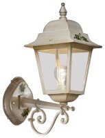 Außenwandleuchte Aluminium 44 cm hoch IP43 E27...