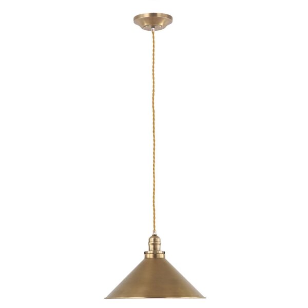 Deckenleuchte ISMENE in Messing Ø30cm Lampe
