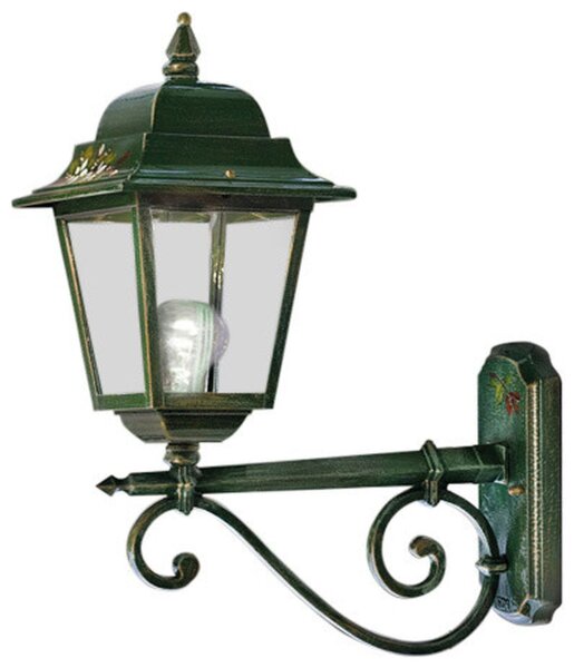 Wandleuchte außen Aluminium E27 IP43 55 cm hoch ADELE