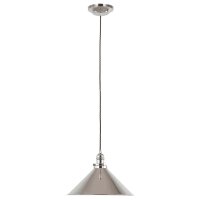 Deckenleuchte ISMENE Nickel k&uuml;rzbar &Oslash;37cm Lampe