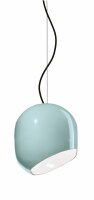 Pendelleuchte Keramik H: max. 150 cm Hellblau E27 rund