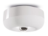 Deckenlampe Keramik rund Ø 27 cm Weiß E27...