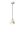H&auml;ngelampe Keramik rund &Oslash; 15 cm H: max. 136 cm Creme