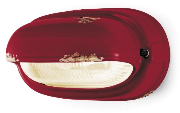 Badezimmerleuchte Keramik Glas E27 B: 24 cm Maritim