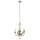 Kronleuchter CANDELA 13 in Silber Gold Lampe