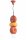 H&auml;ngelampe Keramik Orange Gelb E27 Retro Design MICHELE