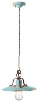 H&auml;ngelampe Metall Keramik E27 D: 30 cm rund NICOLA