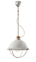 Hängelampe Metall Keramik E27 Ø 40 cm H: max....