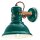 Wandspot Keramik E27 B: 25 cm verstellbar Petrol Shabby