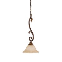 Pendelleuchte ANABELL 10 in Bronze Antik kürzbar