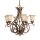 Kronleuchter ANABELL 10 Bronze Lampe &Oslash;114cm