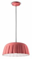 H&auml;ngelampe Keramik E27 rund &Oslash; 40 cm H: max. 138 cm