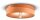 Deckenlampe Keramik E27 D: 40 cm Orange rund Retro