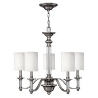 Kronleuchter LUANA in Nickel Ø:66cm kürzbar...