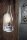 Wandlampe Metall Glas H: 33 cm E14 Vintage Design