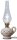Tischleuchte Metall Glas E14 15 cm breit 35 cm hoch