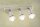 Spot Lampe Wand Metall Keramik E14 verstellbar Landhaus