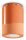 Spot Lampe Decke Keramik E14 D: 8,5 cm Aufputz Orange