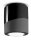 Spot Leuchte Decke Aufputz Keramik E27 D: 12,5 cm rund