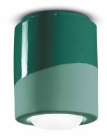 Deckenspot Aufputz Keramik E27 rund Ø 12,5 cm...