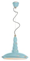 Pendelleuchte Keramik E27 rund D: 40 cm H: max. 137 cm