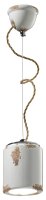 Pendelleuchte Keramik E27 rund D: 12,5 cm PAOLIA