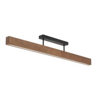 LED Deckenleuchte Holz Metall 3000 K warmweiß 2807...